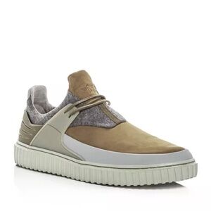MENS CREATIVE REACTION Suede Leather Rubber Grey Brown Lace Up Sneakers Shoes 9
